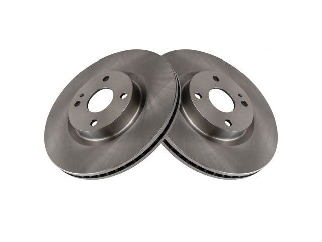 TRQ 62XS37B Front Brake Rotor Set Fits 2016-2019 Mazda MX5 Miata