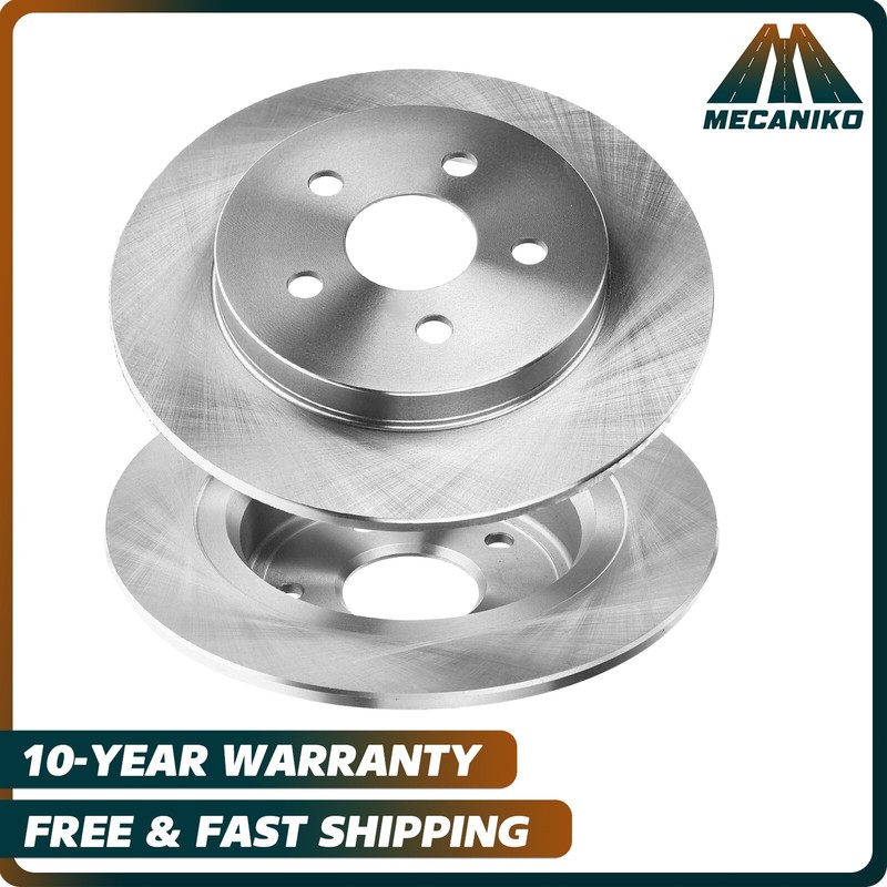 12″ Rear Disc Brake Rotors Solid for Dodge Grand Caravan Journey Ram VW Routan