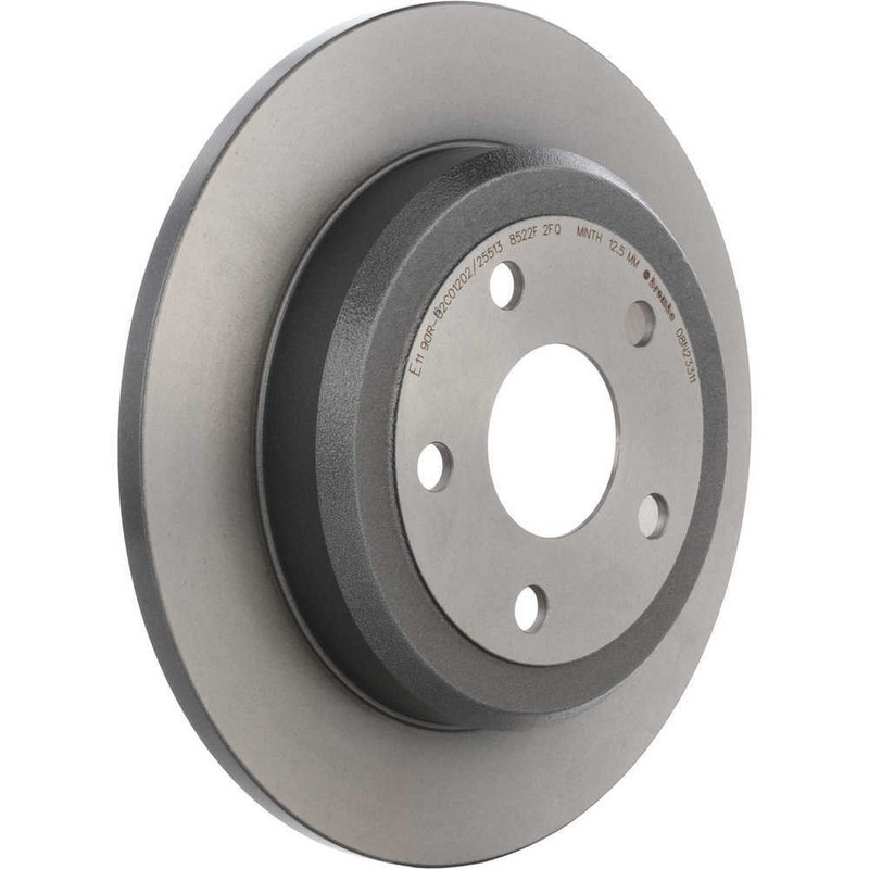 Disc Brake Rotor-Premium UV Coated OE Equivalent Rotor Brembo 08.N233.11 gallery