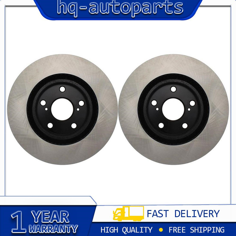 Front Brake Rotor 2X for Lexus ES350 3.5L 2007 – 2018