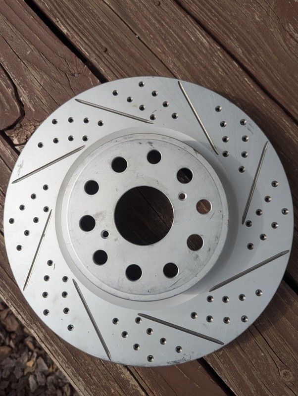 2008 LEXUS LS 460 SLOTTED & DRILLED ROTORS - FITS WITHOUT TOURING PACKAGE gallery