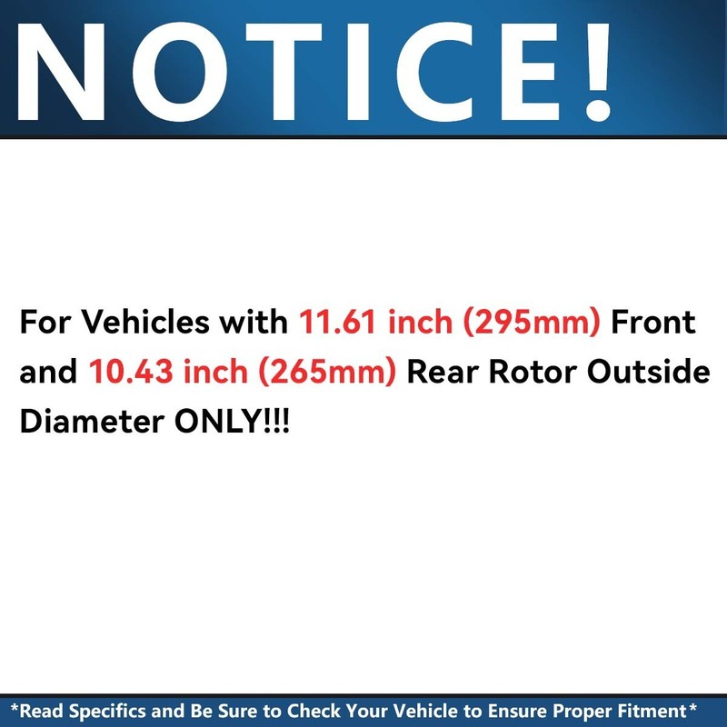 Front Drilled Brake Rotors + Ceramic Brake Pads for 2014-2018 Mazda 3 Sport CX-3 gallery