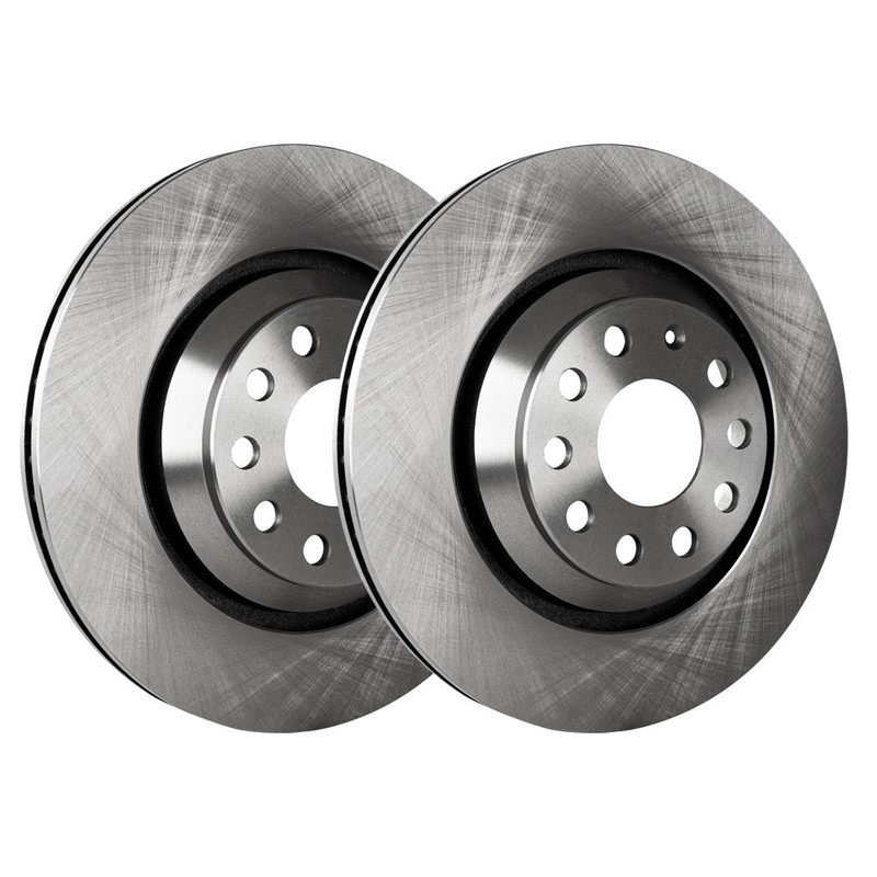 SureStop Brake Disc For Volkswagen Tiguan 2018-2020 Rear 2-Wheel Set 1K0615601N