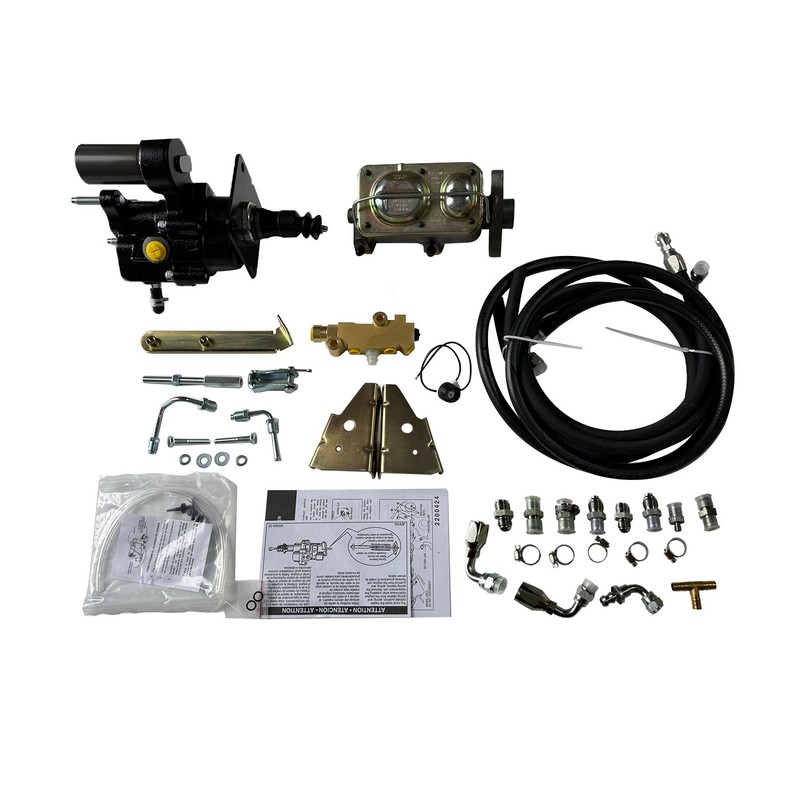 Upgrade Hydro-Boost Brake Booster Kit + Hoses Blackout 1970-1980 Chevy Camaro