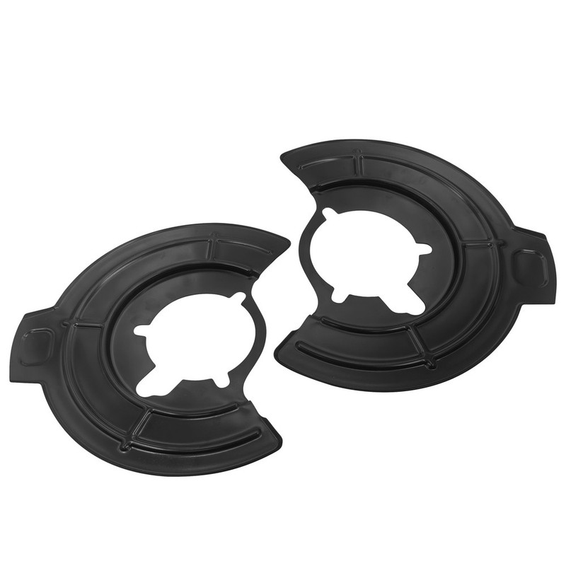 Pair Front Disc Brake Splash Shields For 2007 2008 2009-2018 Jeep Wrangler Jk gallery