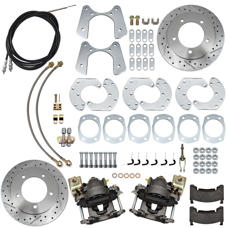 Rear End Disc Brake Conversion Kit, Fits 9 Inch Pre-1987 Ford F-150 Bronco gallery