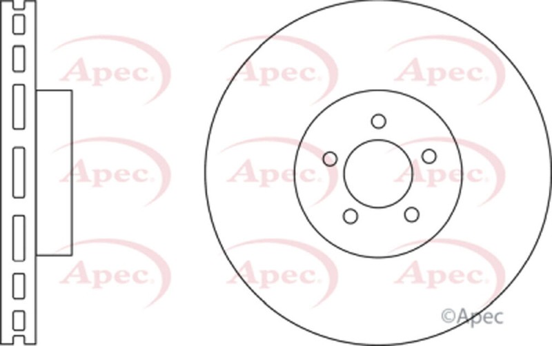 Fits Jaguar XF 2008-2015 XJ 2003-2020 XK 2006-2014 GCP Front Brake Disc gallery