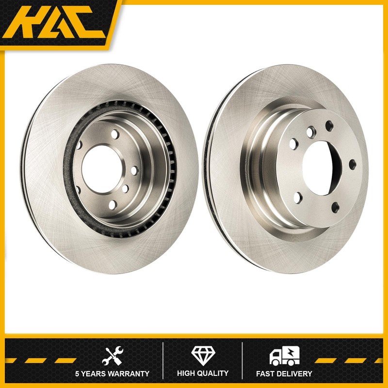 Rear Rotors Fits 2007-2011 BMW 328i 3.0L 2014-2015 BMW 328i 2006 BMW 325i 2pc