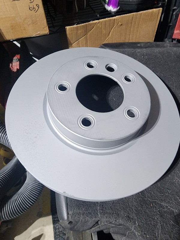 VW Touareg 1x Front Left Disc Brake Rotors 330mm OD Zimmermann–NEW–