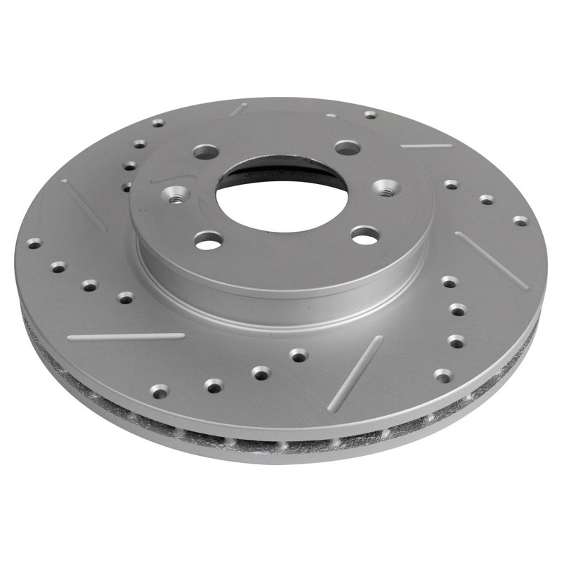 TRQ Front & Rear Ceramic Pad Performance Rotor Drums & Brake Shoe Kit for Kia gallery