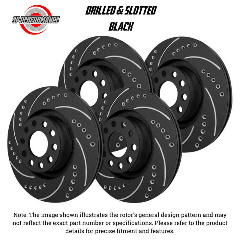 Disc Brake Rotor Kit for 2020 Dodge Charger Scat Pack 392 Widebody