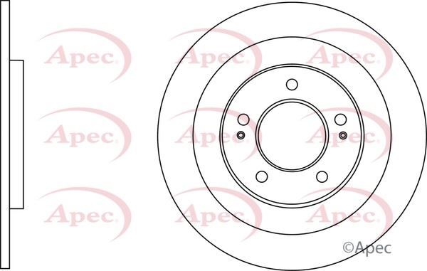 Brand New Brake Disc For Hyundai i40 12-19 584113Z700 APEC DSK2923 gallery
