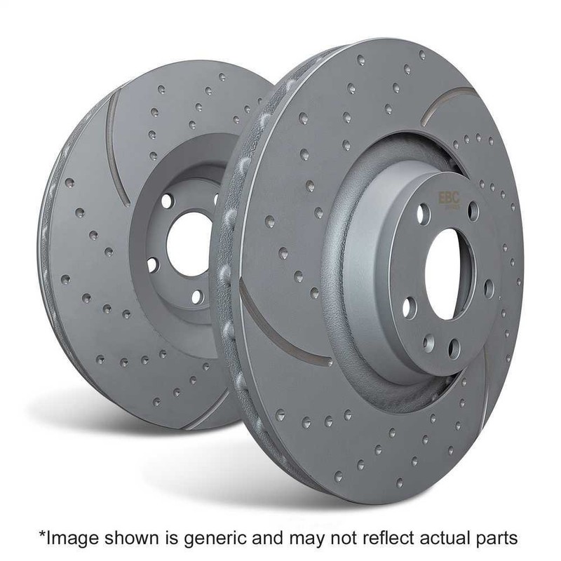Disc Brake Rotor-Si EBC Brake GD850