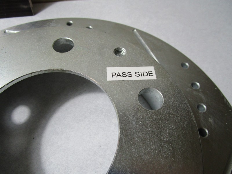 POWERSTOP MAZDA 93-03 REAR DISC EVOLUTION DRILLED SLOTTED PAIR PN JBR578XPR READ gallery