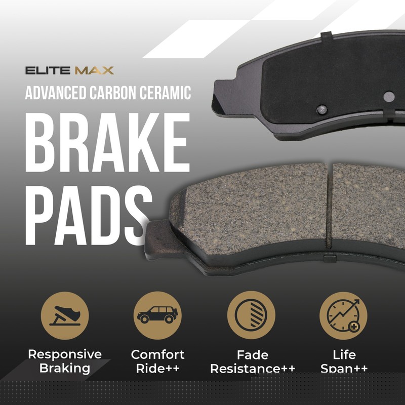 Front Geomet Brake Rotors + Pads for 2010-2017 Chevy Equinox GMC Terrain gallery