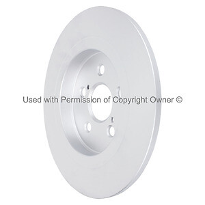 Disc Brake Rotor-Black Series Coated Rotor Quality-Built fits 11-17 Lexus CT200h
