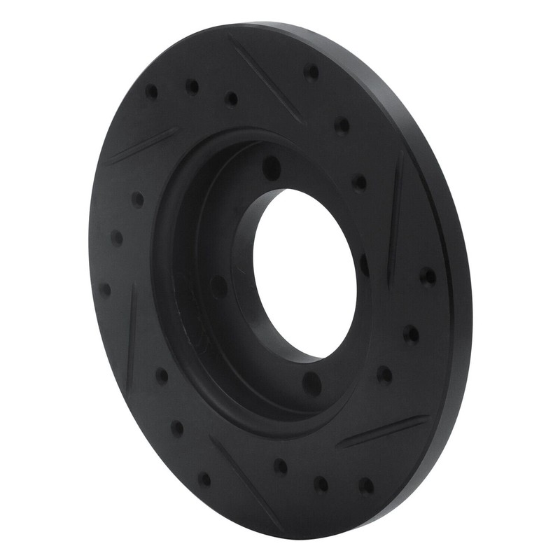 For Ford Festiva 88-93 Brake Rotor eLINE Drilled & Slotted 1-Piece Front Driver gallery