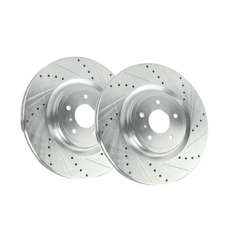 4-Wheel Set Brake Discs Front & Rear RWD Coupe Sedan for Nissan Z 370Z Q60 G37 gallery