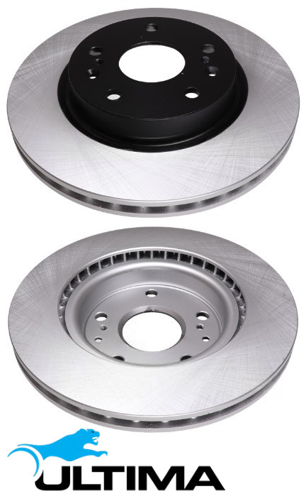 ULTIMA FRONT VENTED DISC BRAKE ROTORS FOR SUZUKI S-CROSS JY M16A K14C 1.6 1.4 I4