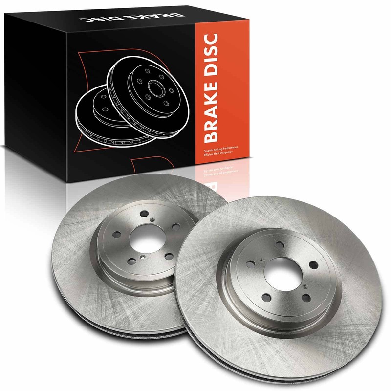 2Pcs Front LH & RH Disc Brake Rotors for Forester 14-18 Legacy 05-14 Outback
