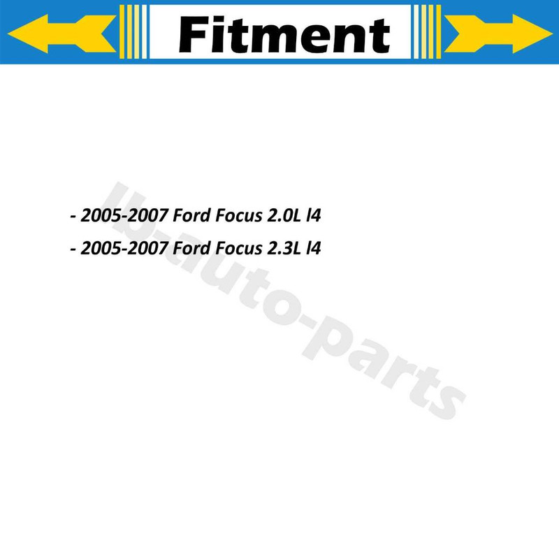 For Ford Focus 2005-2007 Front Rear Disc Brake Rotor 4x Fits gallery
