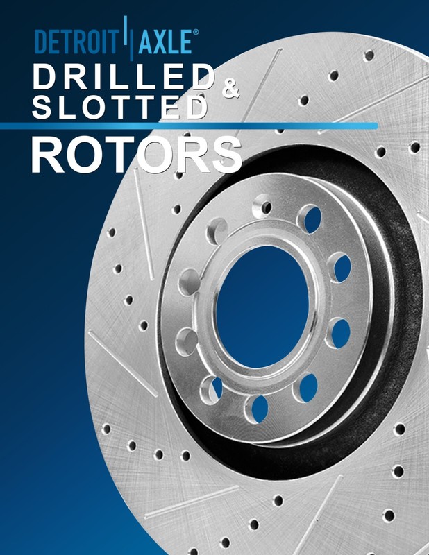 Front Drilled Slotted Disc Brake Rotor for Audi Allroad Quattro S4 A6 A4 Quattro gallery