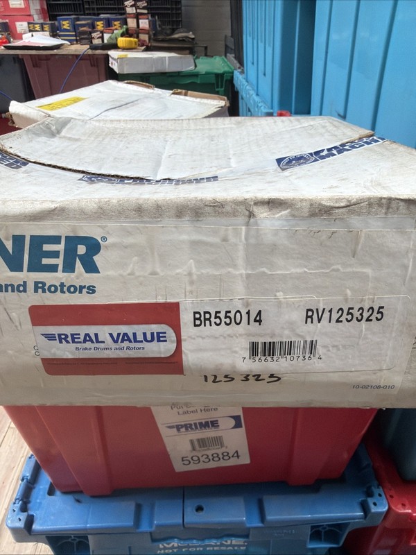 Real Value Front Disc Brake Rotor BR55014