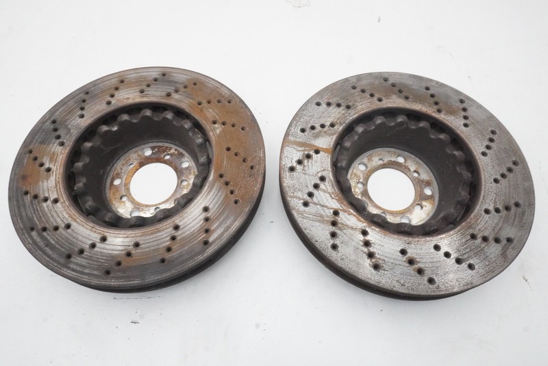 Set 2 Front SHW Performance Disc Brake Rotor BFL48051 BMW M6 M5 E63 E64 G2U gallery