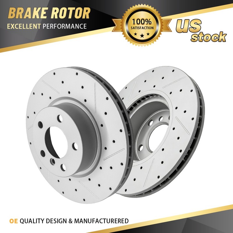 12.91 in Front Brake Rotor Set for 2011-2017 BMW X3 2015-2018 BMW X4 Replacement