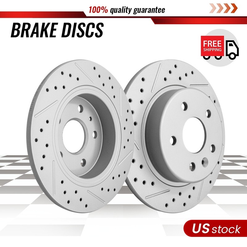 Rear Brake Rotors for 2016 2017 2019 – 2022 2023 Chevy Bolt EUV EV Cruze Volt