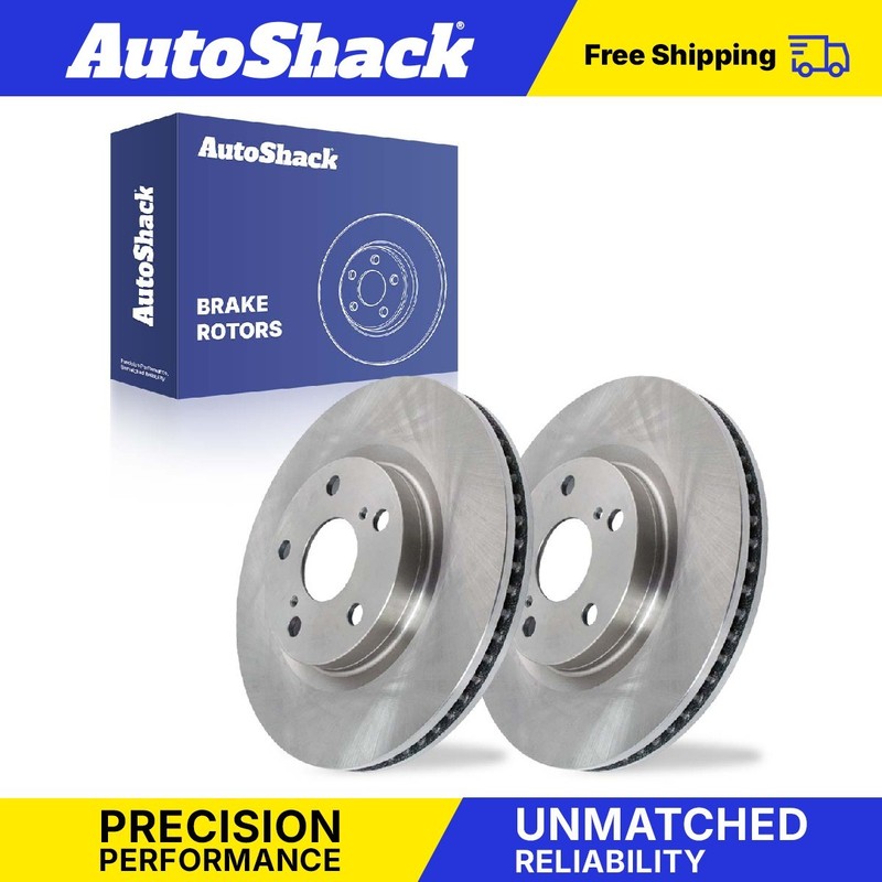 Front Brake Rotors Pair for Toyota, RAV4 2009-2018, AWD FWD 4WD L4 2.5L V6 3.5L