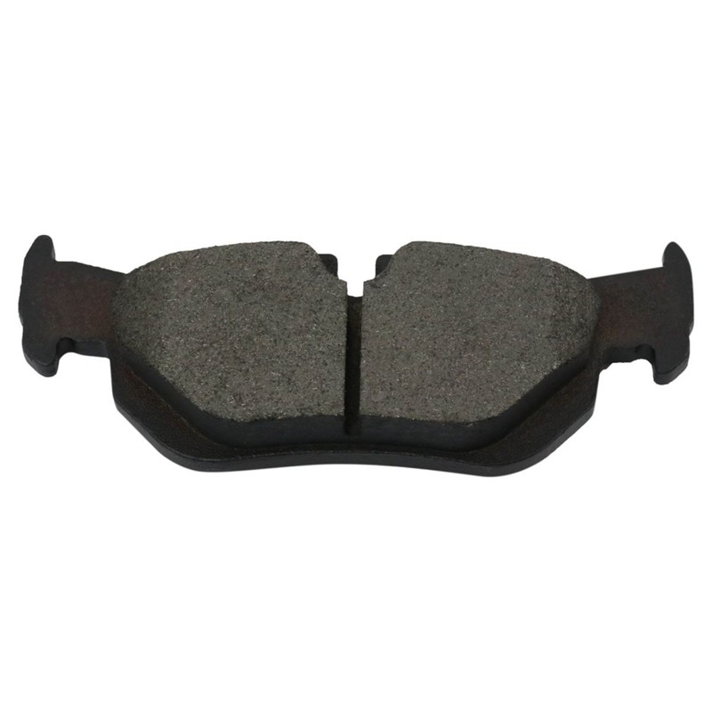 TRQ Brake Pad Performance Rotor Wear Sensor Kit Metallic Rear for BMW 328xi 328i gallery