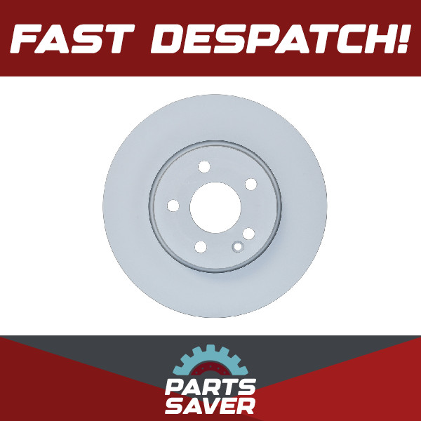 2x Brake Discs Pair Vented fits MERCEDES V200CDI W447 1.7D Front 2020 on 300mm