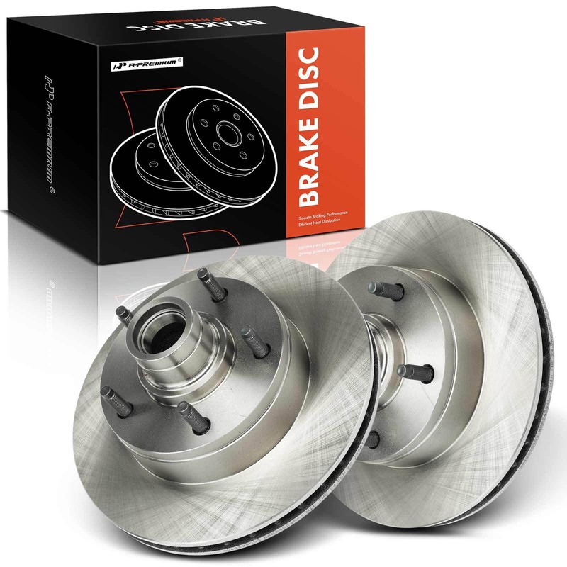Front Disc Brake Rotors for Ford E-150 Club Wagon Econoline Econoline Club Wagon