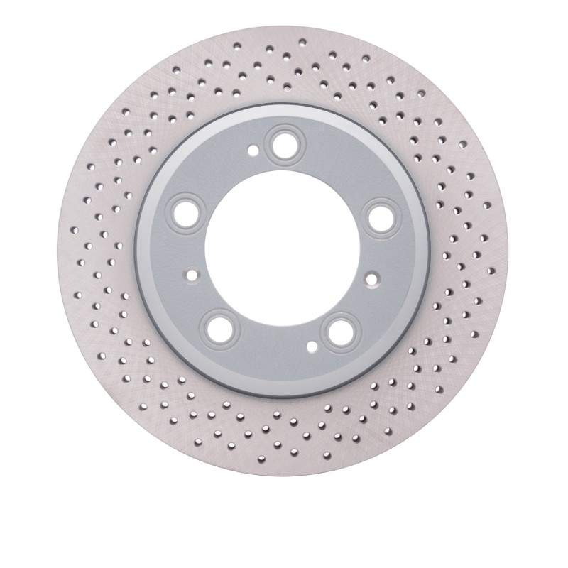 DFC 624-02034 Rear Drilled GeoSPEC Coated Rotor for Porsche 911 1999-2003