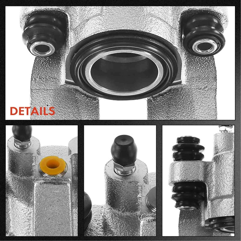 Brake Rotor & Ceramic Pads + Caliper for Ford Explorer 1995-2000 Mercury Rear gallery