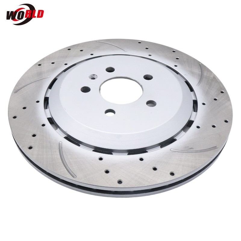 Rear Disc Brake Rotors Left＆Right For Audi RS7 4.0L V8 2014-2018 4G8615601E gallery