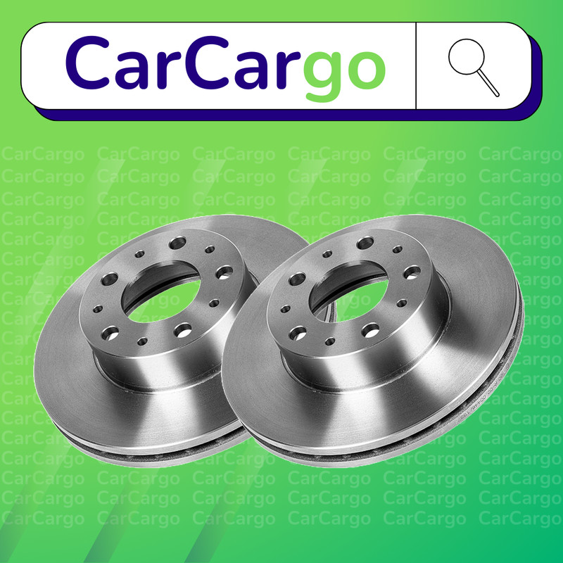 Vented Front Brake Discs Peugeot Boxer 2.2 HDi 130 4×4 2011-2024 280 mm
