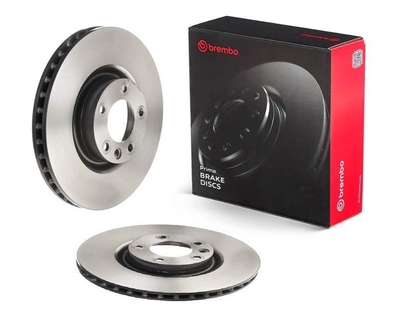 Brembo 09.9870.11 Prime UV Coated PVT Brake Rotors – Front Pair