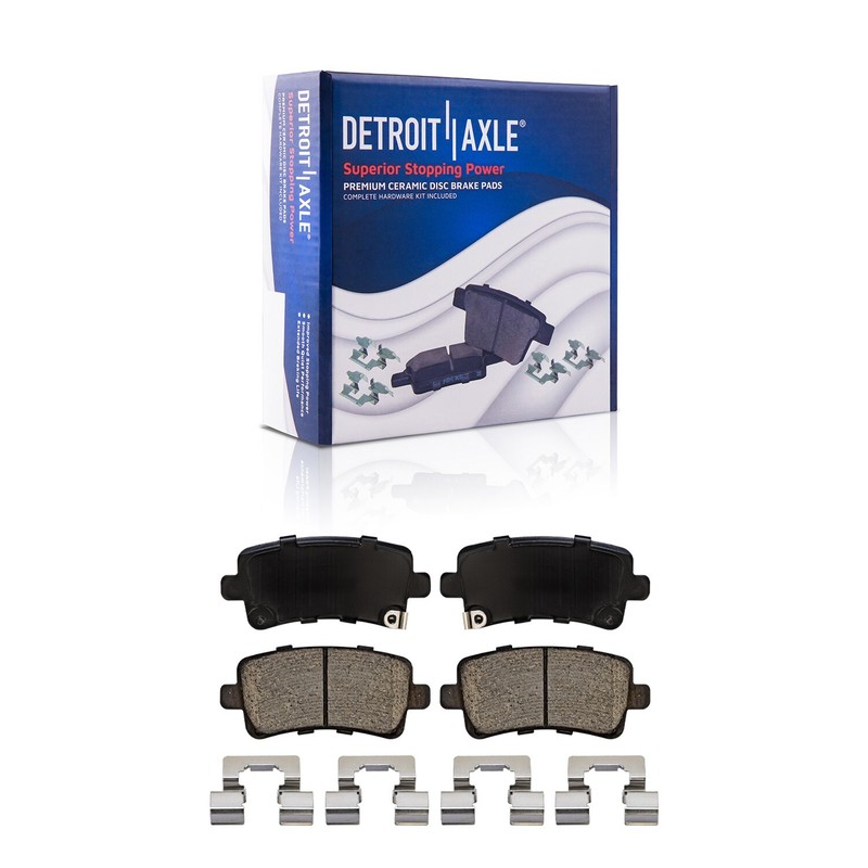 Front and Rear Rotors Ceramic Pads for Buick Regal with Brembo Front Calipers gallery