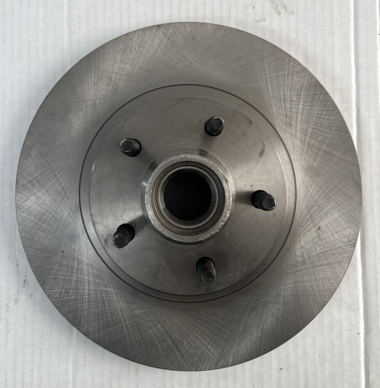 Raybestos R-Line Replacement Front Disc Brake Rotor and Hub Assembly for Select