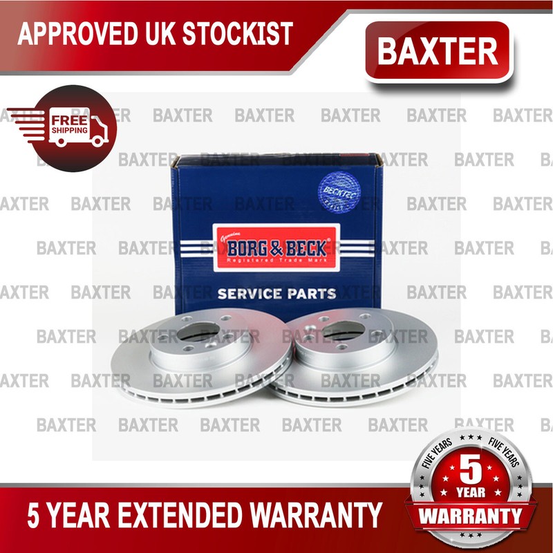 Fits Ford Galaxy VW Sharan Seat Alhambra Baxter Front 1x Brake Disc 95WX1125BC gallery