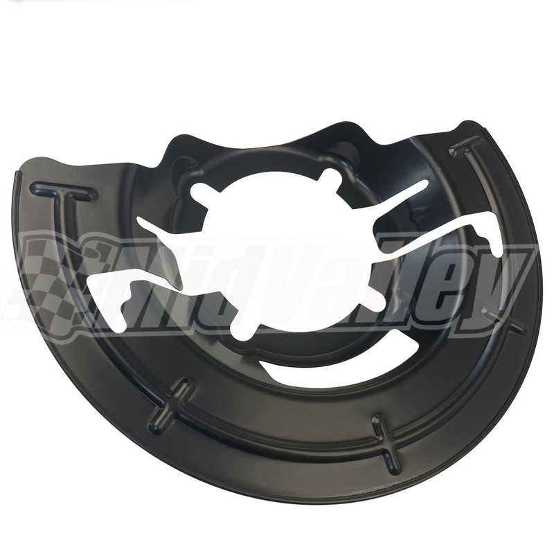 Front Brake Dust Stone Shield Backing Plate For 97-04 Ford F250 F350 Super Duty gallery