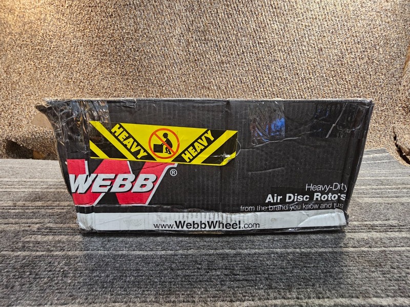Webb Wheel 54780P-65 Heavy Duty Disc Brake Rotor gallery
