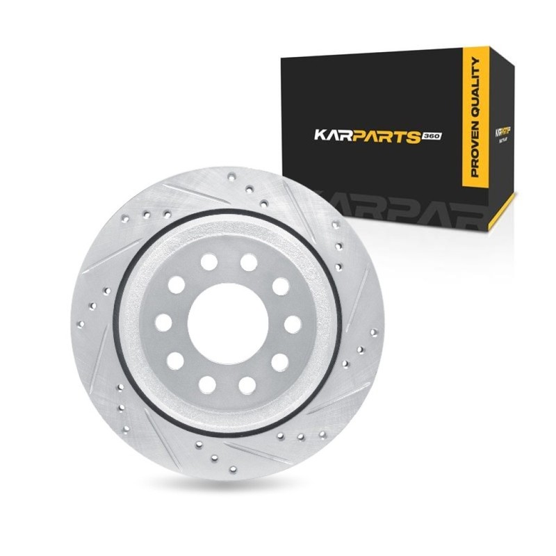 For Lincoln Town Car 2003-2011 Disc Brake Rotor Rear, Passenger Side | Cast Iron
