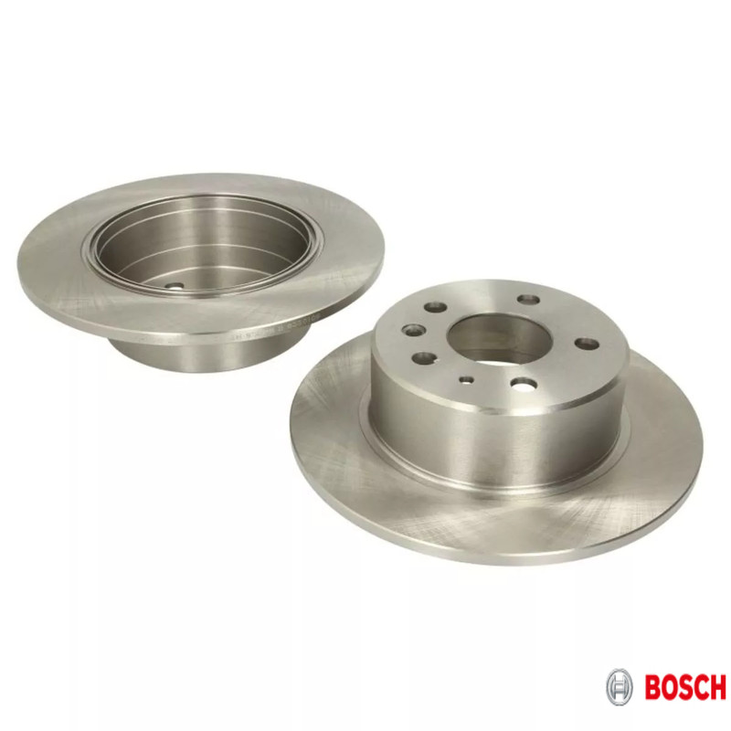 2X BOSCH 0 986 479 163 Brake Discs Set Rear Ø 276 Mm For IVECO Daily III