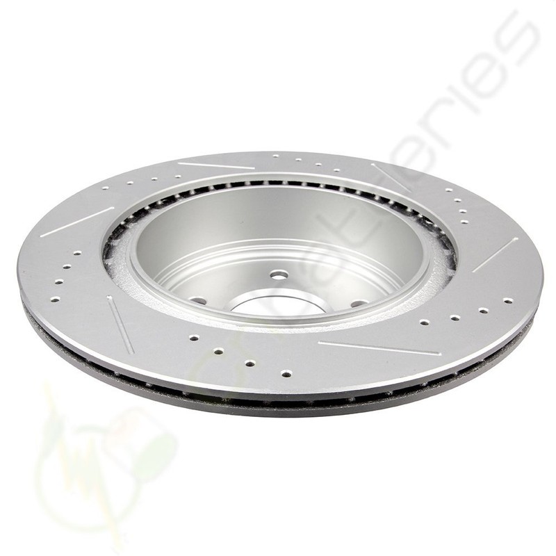 Front Rear Drill & Slot Brake Rotors Kit For 2009 2010 2011 2012 2013 G37 G37X gallery