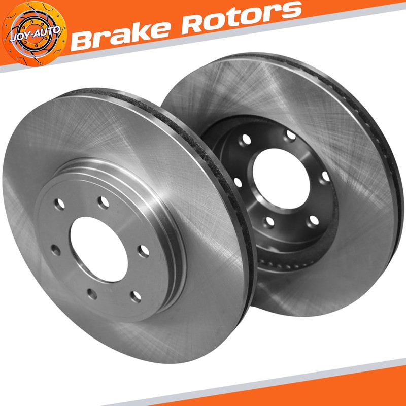 Front Disc Rotors Pairs For 2006-2009 Chevy Trailblazer 2008-2009 Saab 9-7x