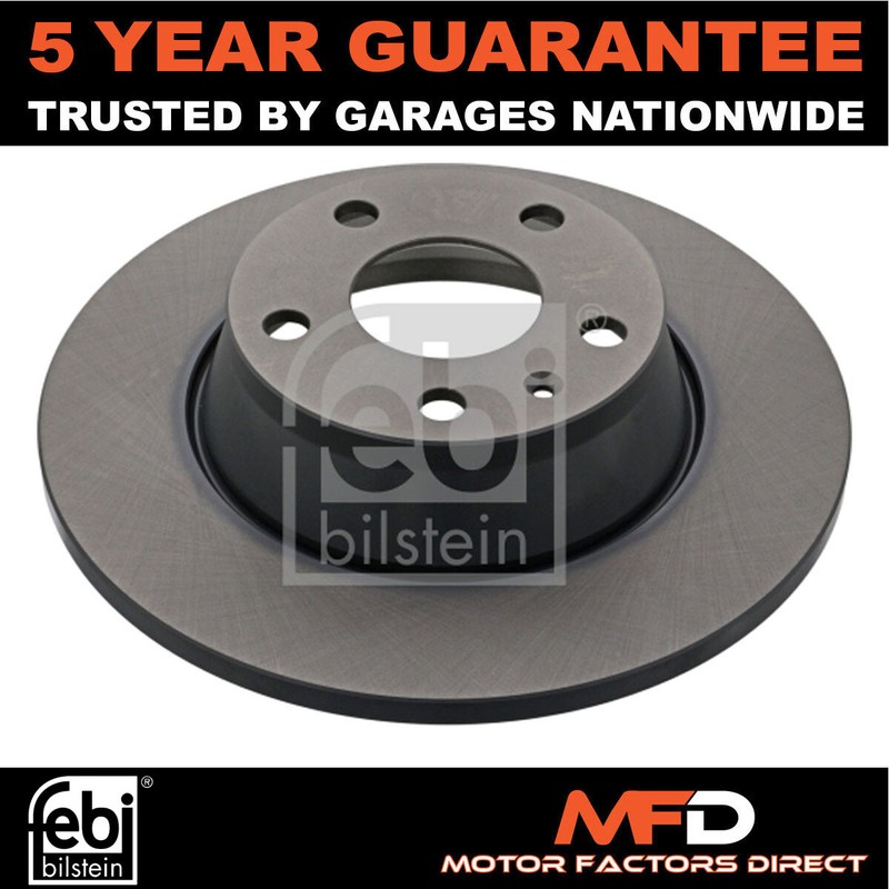 Fits Audi TT 2006-2014 1.8 2.0 TDi Febi Rear Brake Discs 8J0615601