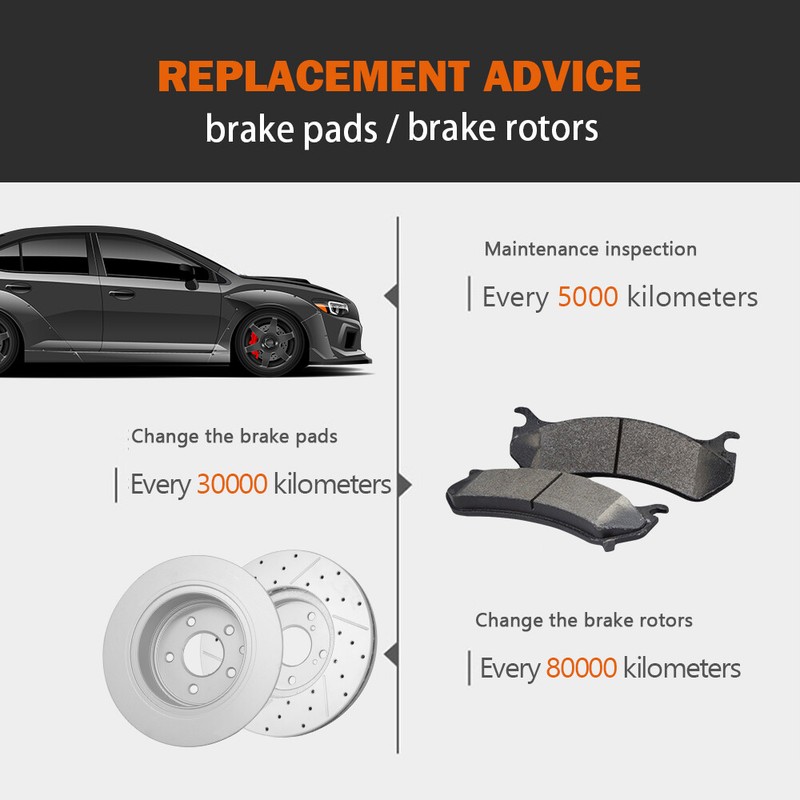 For Gmc Chevrolet Sierra 1500 Silverado Yukon Front Brake Rotors Ceramic Pad Kit gallery